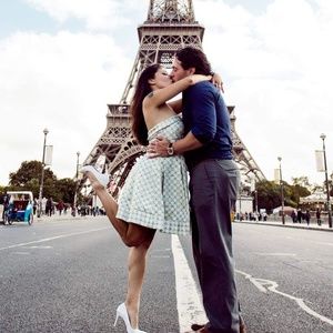 Elorie strapless dress